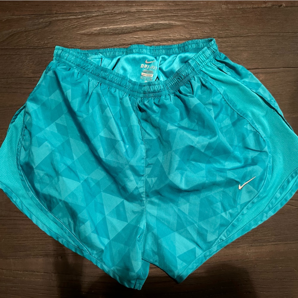 Nike blue athletic shorts size small